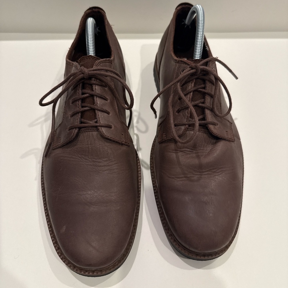NWOT Timberland Men’s Brown Leather‎ Oxfords Size 10.5 Defender Repellent System